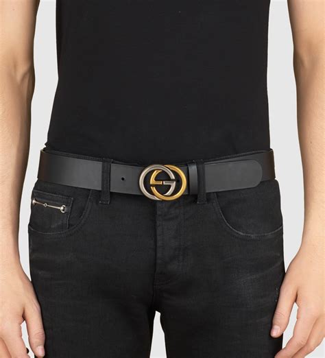 women's gucci belt cheap|GUCCI Interlocking G leather belt .